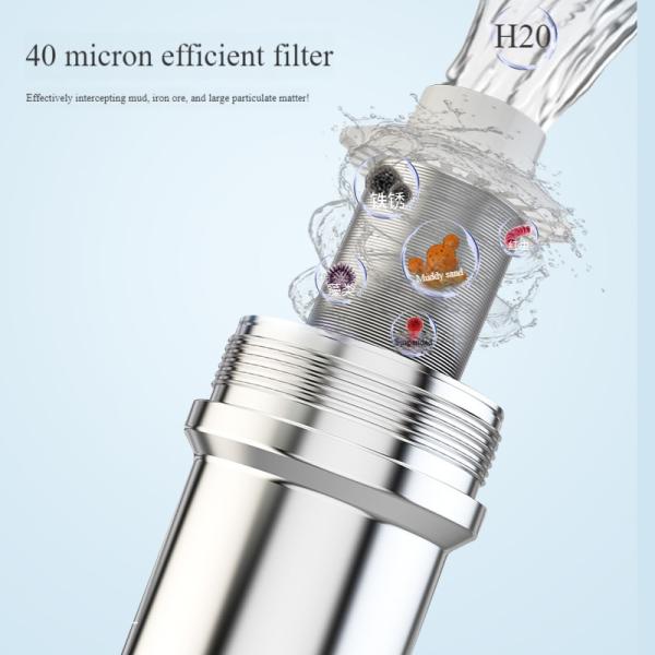 SS304 Hot Water Filter Tap 240*125*80mm Dimensions For Optimal Water Filtration
