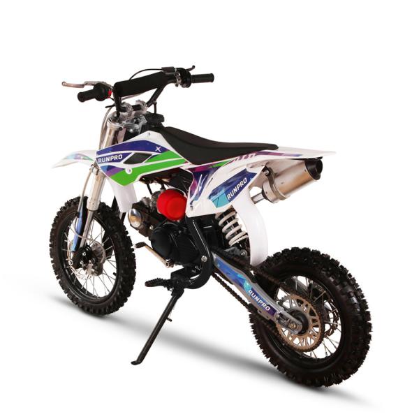 Transmissão manual 110cc 125cc Motor a gasolina Crianças Bicicletas de gás para aventuras de velocidade