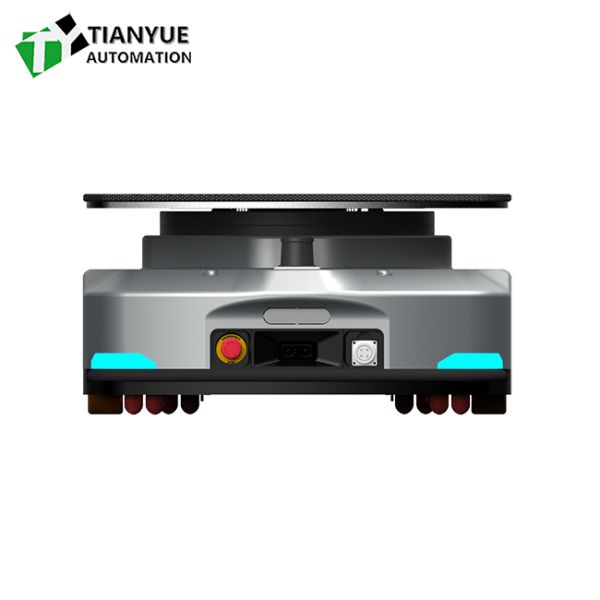 Electromagnetic Brake AGV Automated Guided Vehicle with Lithium Iron Phosphate Battery and ±5mm Movement Accuracy for Warehousing
