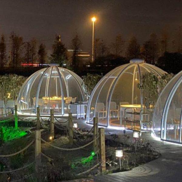 Outdoor camping Spherical star tent Hotel Homestay  Room Star Room pc transparent glass house