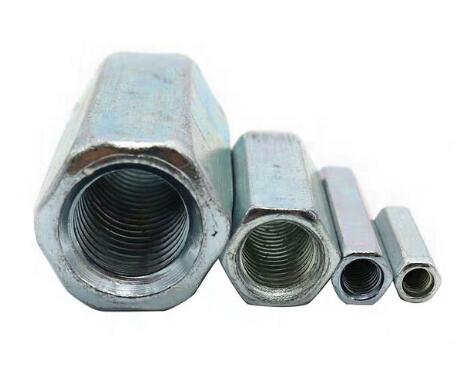 Гайка M2 наговора нержавеющей стали 304 длинная к штуцеру гаечной резьбы M10 прямому