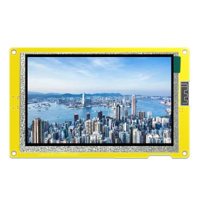 Módulo de exibição LCD a cores TFT RGB 65K com resolução de 800*480 pixels