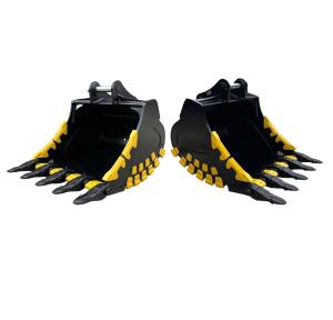 Multi Size Heavy Duty Excavator Rock Bucket Construction Grade For Hitachi