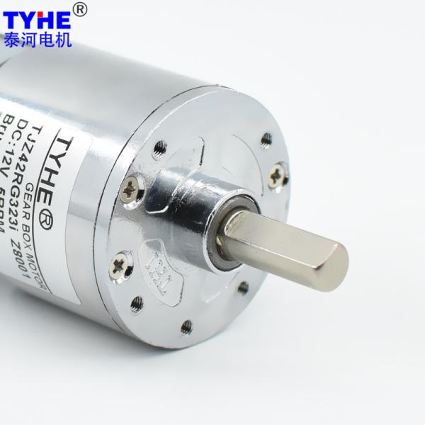 Reversible 42mm Low Noise 24v 12v Dc Gear Motor 300rpm 800rpm 20kgcm 30kgcm