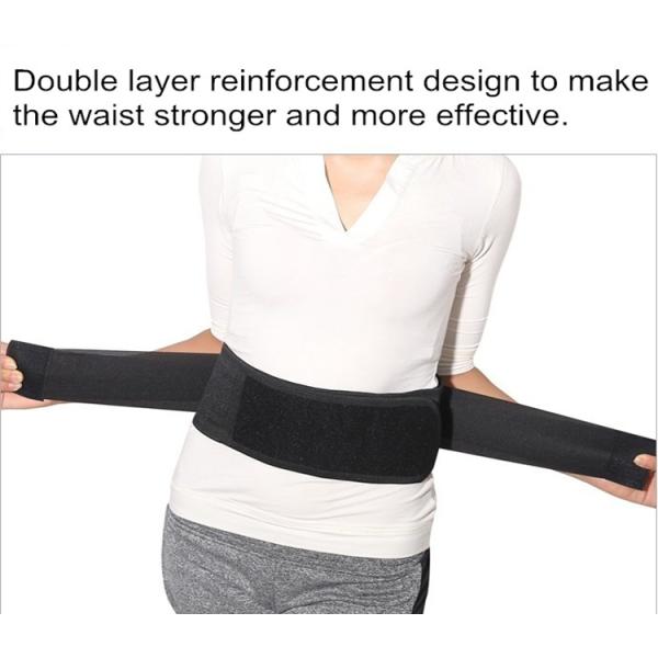 Магнитный пояс турмалина топления собственной личности, ткань неопрена пояса талии турмалина