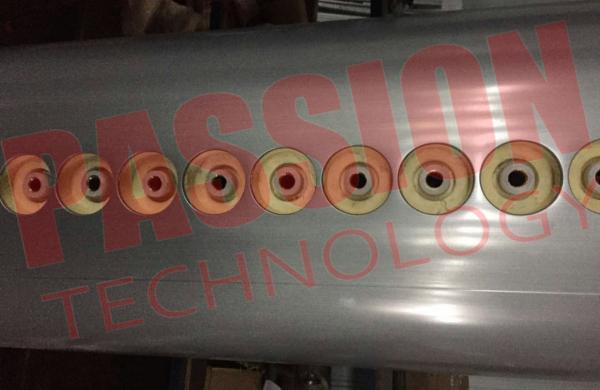 6 Bar Heat Pipe Solar Water Heater Pressurized SUS304 Stainless Steel 