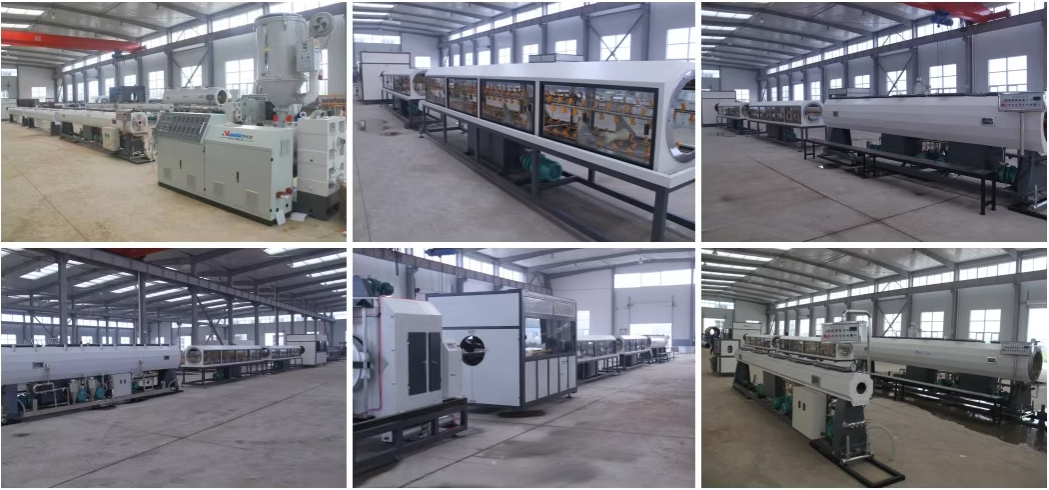 HDPE Pipe Production Line for 16-1600mm PE80/PE100 Pipes with Control System