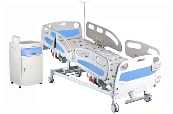5 Function Adjustable Electric ICU Hospital Bed Medical Bed Intensive Care Bed