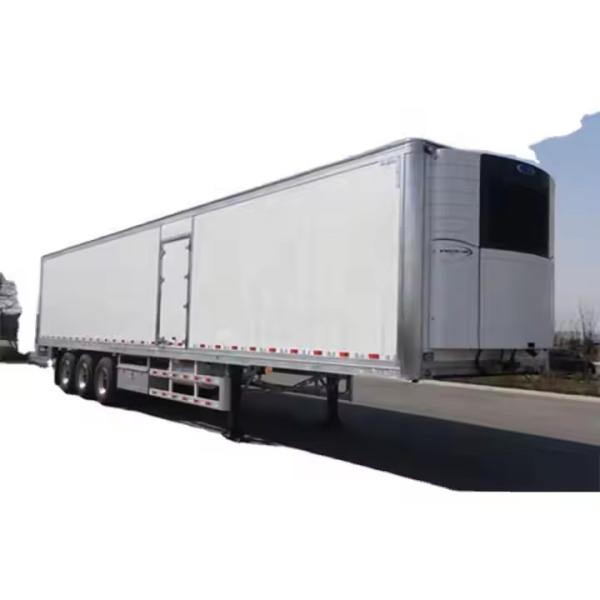 40 - 60Tons Semi-Trailer Refrigerator Truck / Refrigerated Container Trailer for Storage Vegetables