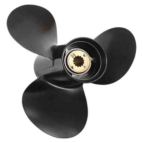 Aluminum Fishing Boat Outboard Propellers 55HP 13inch Pitch