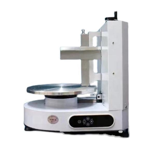 Industrial Electric Automatic Cake Icing Decorating Machine Butter Cake Cream Spreading Machine