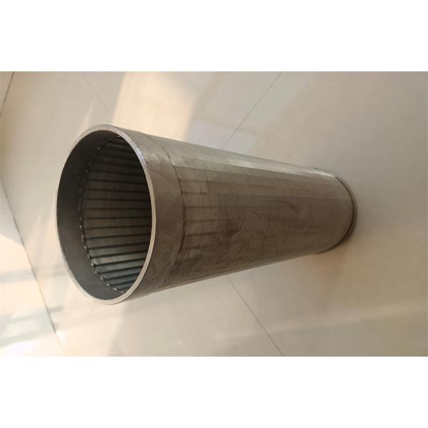 Tube d'écran de fil de cale de corrosion de tamis filtrant d'acier inoxydable de sable anti