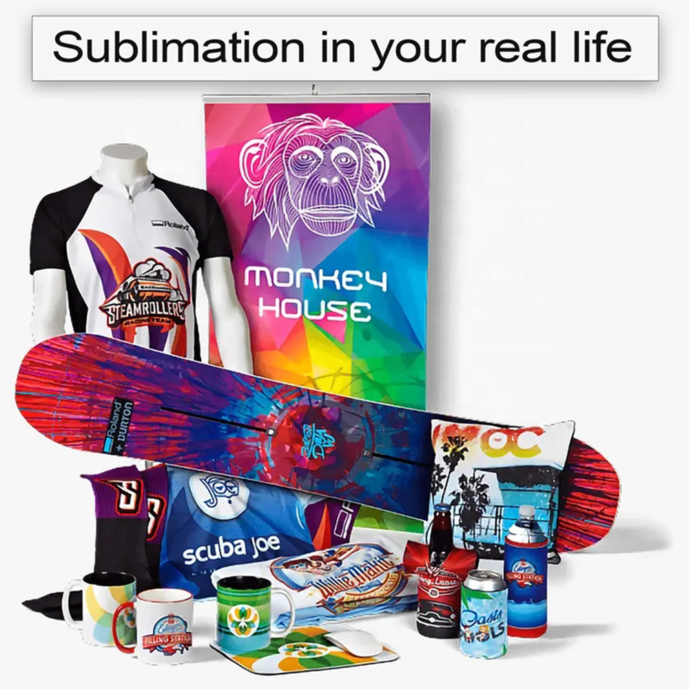 Sublimation Transfer Paper Quick Dry A3 A4 Size For Tumblers Mugs T Shirts Printing Epson Sublimation Paper