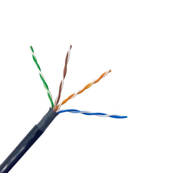 4 pair 24 awg 1000FT Outdoor UTP Cat5e Outdoor Waterproof Ethernet Cable
