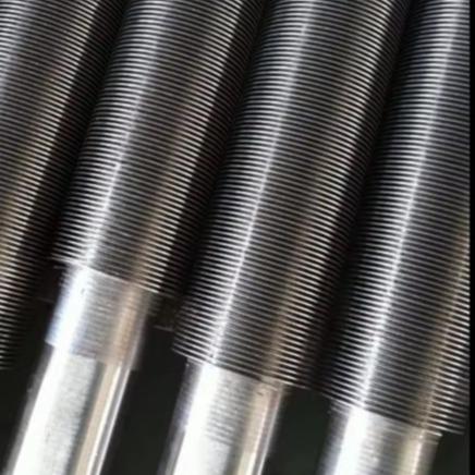 DELLOK 1 polegada de tubo de rosca longitudinal com nadadeira de 400 °C Temperatura ASTM/DIN/GB Standard