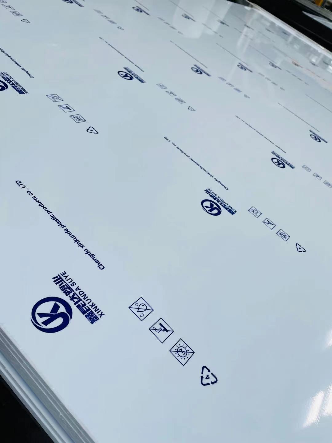 White Polypropylene Plastic PP Sheet Boards Lightweight Waterproofing Custom
