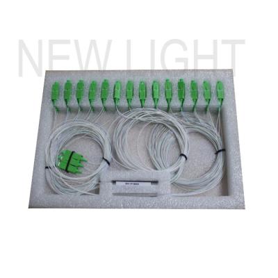 1x8 LGX PLC Fiber Optic Splitter 1x32 With SC APC Connector Low Insertion Loss