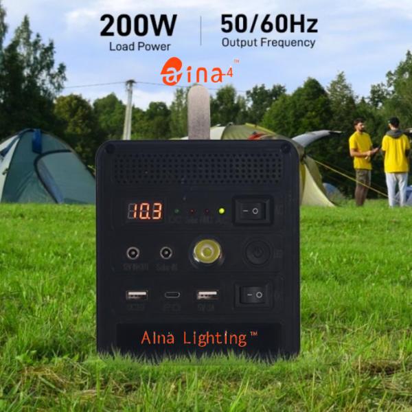 Charging Current 200w Mobile Solar Power Supply Outdoor Household Portable High Power