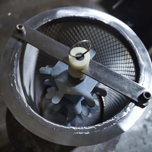Pleated Stainless Steel Filter Element Cartridge Remove Impurities