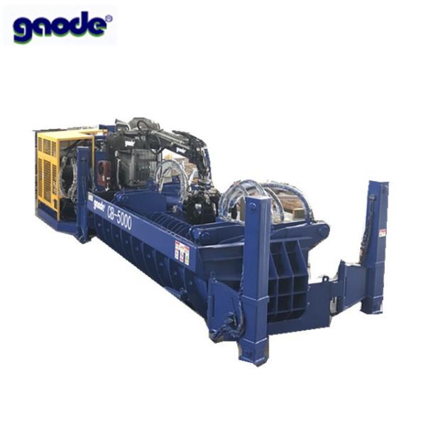 215HP Portable Hydraulic Vertical Baler Metal Scrap Mobile Car Baler