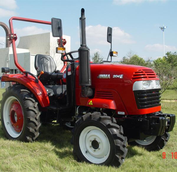 20hp agricultural 4wd wheel tractor jinma JM204E eec/epa certified diesel farm tractor