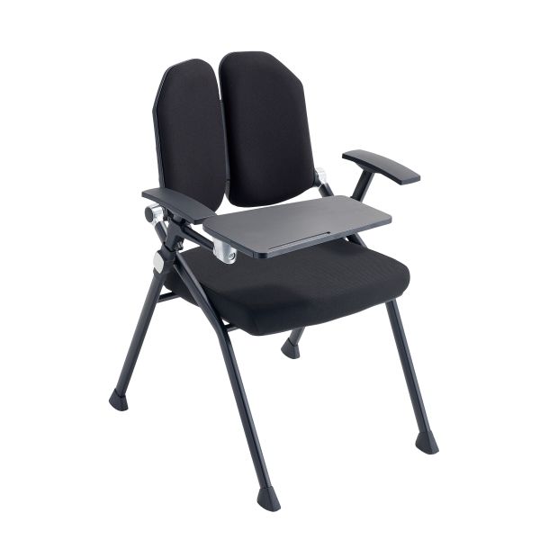 School Student Meeting Training Chair With Writing Table PP Armrest