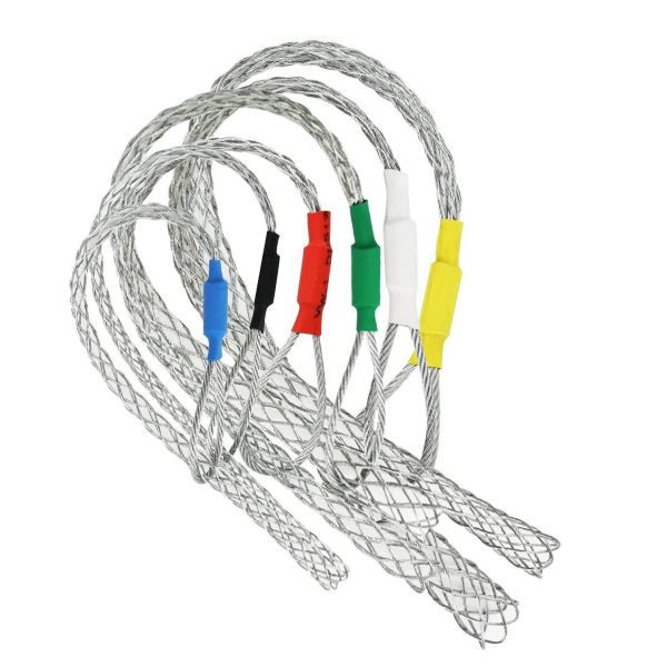 Galvanized Steel Cable Hosiery Clamp 9-12 mm Wire Rope Mesh Grab Net Hosiery
