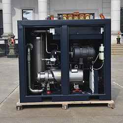 1750*1200*1450 High Volume 60HP JAGUAR 45KW Screw Air Compressor for Stationary Needs