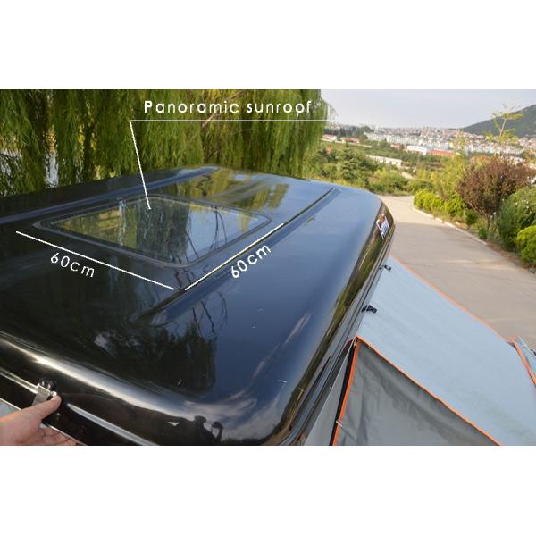 Tent Style Camouflage/Field Game Hard Shell Roof Top Tent for SUV in Japan and Korea