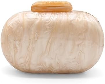 Акриловый вечерний сумка с сцеплением для женщин Шкалочная форма плечевая кроссбоди сумка блестящая мраморная сумочка сумочка