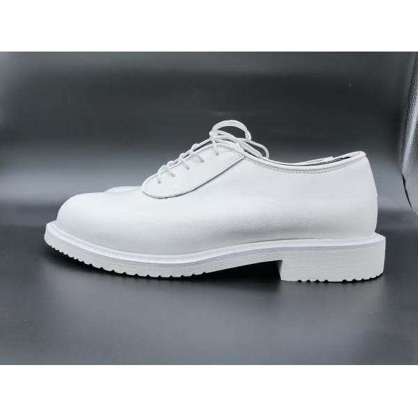 Steel Toe White Shoes Unisex PU Sole Safety Shoes Anti Smash Anti Puncture
