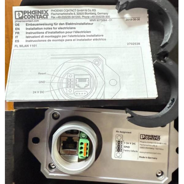 Phoenix Contact FL WLAN 1101 Order No. 2702538 Industrial Wireless Module Rugged Stand Alone