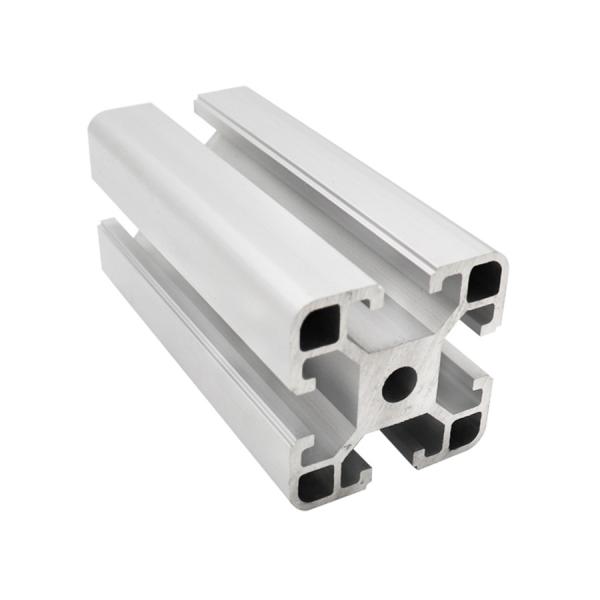 Mill Finish V Slot 5.0mm 4040 Aluminium Industrial T Profile