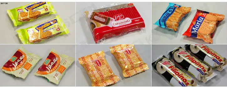 CE Certifucated LC-250X Gummy Candy / QQ Candy / QQ Gummy/ Chewy Candy Horizontal Flow-Wrap Machine Downpapaer Packing Machine