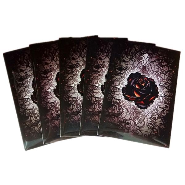 Black MTG Dragon Card Sleeves PP Opp Matte Protective Sleeves National Style