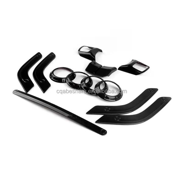 J175 Kit de limpieza interior de automóviles de 4 puertas para Jeep Wrangler JK 2007-2017
