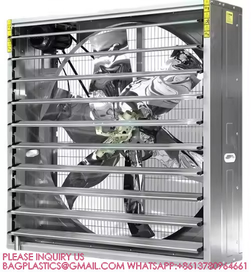 Industrial Belt Drive Ventilation Fan Exhaust Cooling Fan Warehouse Poultry Farm Greenhouse