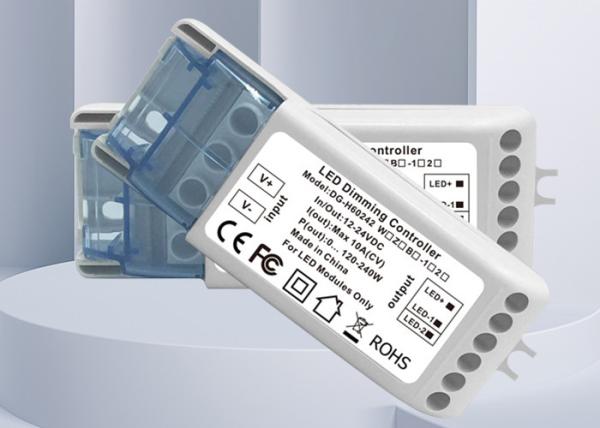 Tinting Low Voltage Lamp LED Dimming Controller Bi Color Temperature Stepless 10A