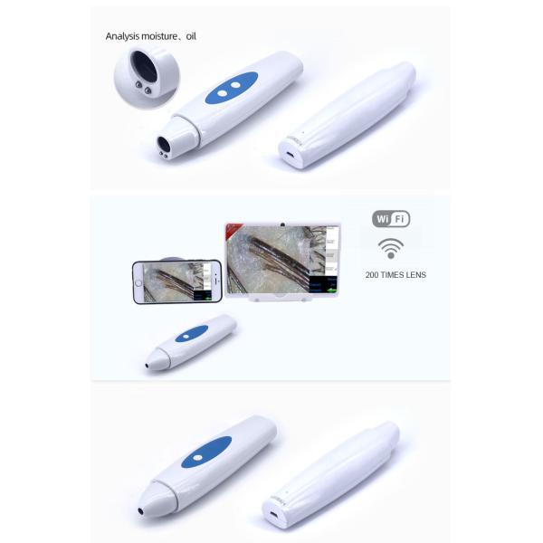 Máquina portátil del escáner del analizador del pelo del analizador de la piel de la belleza