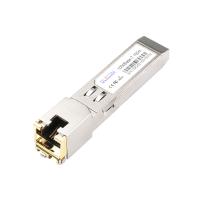 Transceptor 100m do módulo de 10/100/1000BASE-T RJ45 SFP sobre Pluggable quente do cabo de Cat5 UTP