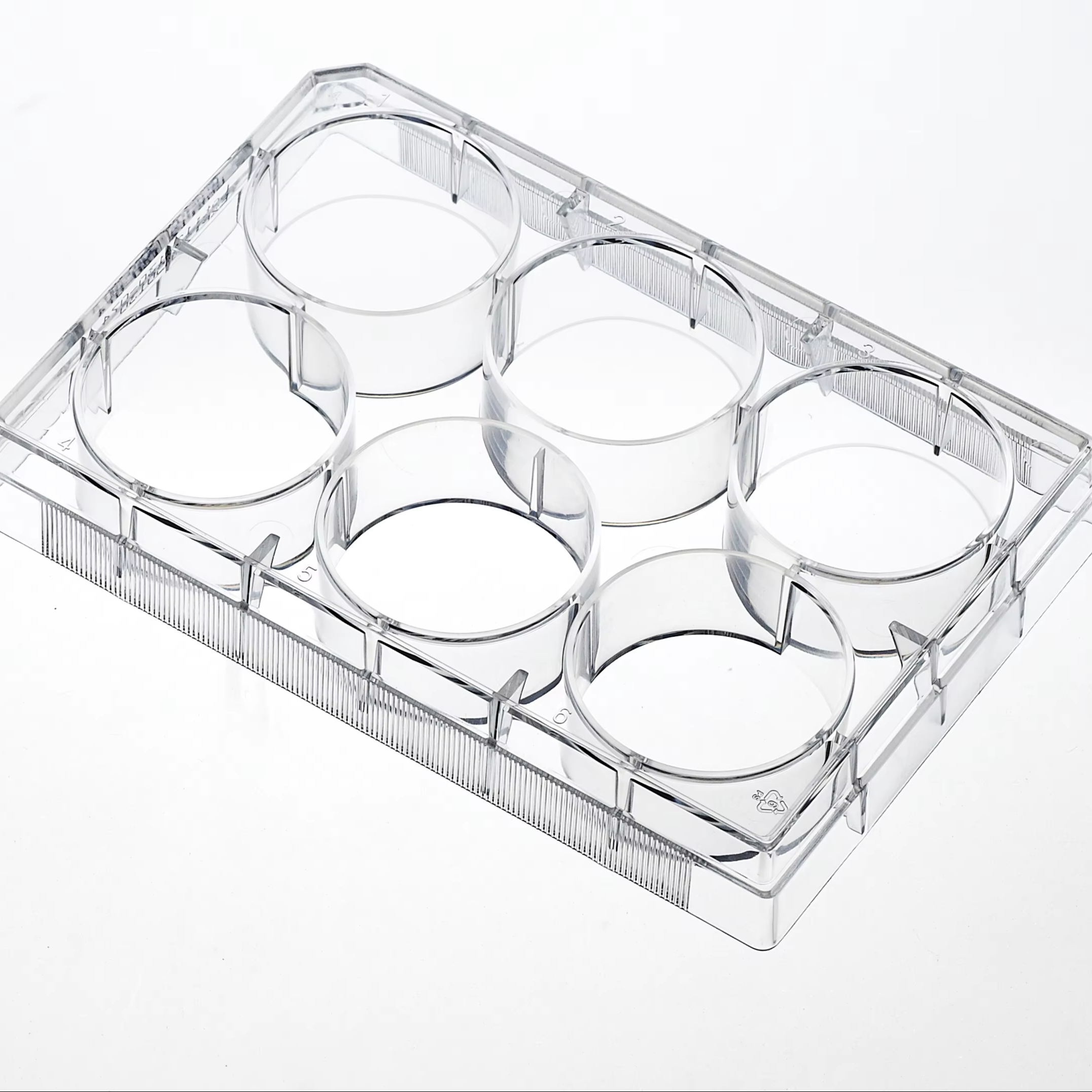 High Quality Medical Plastic Flat Tc Treated Cell Culture Plates 6 24 48 96 Wells 12well 24well Sterile Tissue Culture Plate