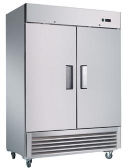 Embarco Commercial Solid Door Reach In Refrigerator 43 Cu.Ft
