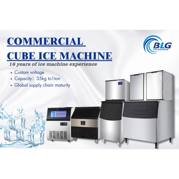 BLG Wholesale Commercial Cube Block Ice Machine 1 Ton Capacity Premium Quality for Hotels Restaurants Electric Factory Direct