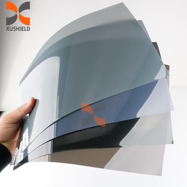 Película de color negro claro para faros