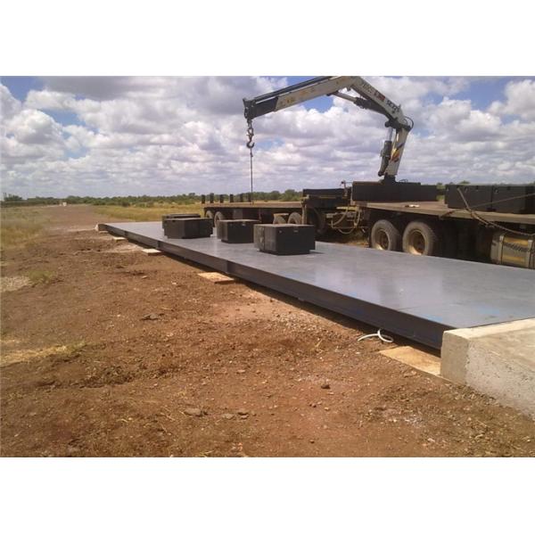 Industrial Pitless Type Weighbridge 60 Ton AC 220V / 50Hz Power Supply