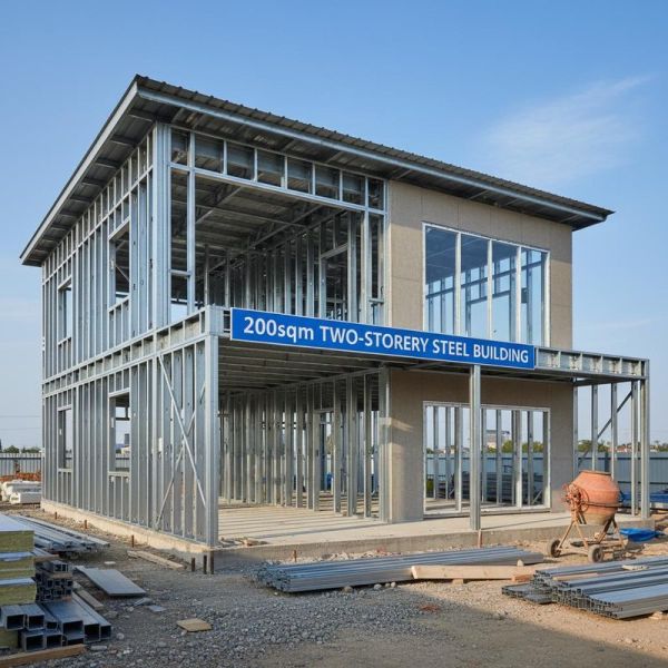 Fast Build Prefab Steel Structure Office Building for Commercial & Business Use