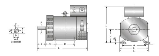 Электрический генератор трехфазное 380в 50хз щетки АК СТК с хорошей ценой