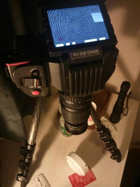 Untreated fingerprints Forensic Equipment , Full - Wave CCD Forensic Evidence Camera