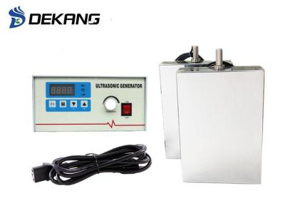 Customized 600W Submersible Ultrasonic Cleaning Machine For Plating Components Cleaning