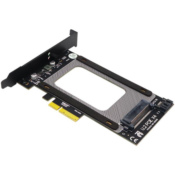 U.2 SFF-8639 Adapter PCIe U.2 SSD To PCI Express Card Support U.2 SSD 2.5" SATA